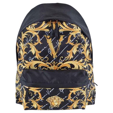 versace rucksack mit medusa-motiv